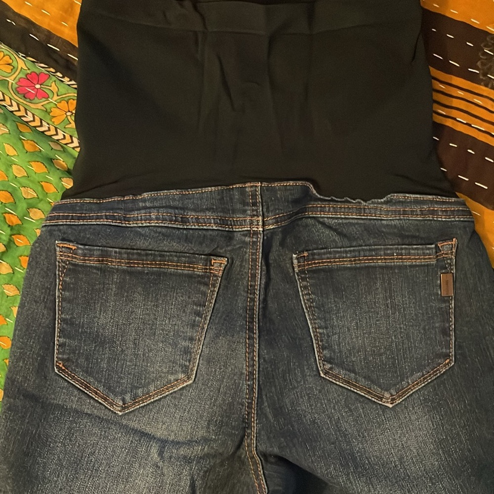 1822 denim size 26 over the belly maternity jeans - Picture 4 of 7